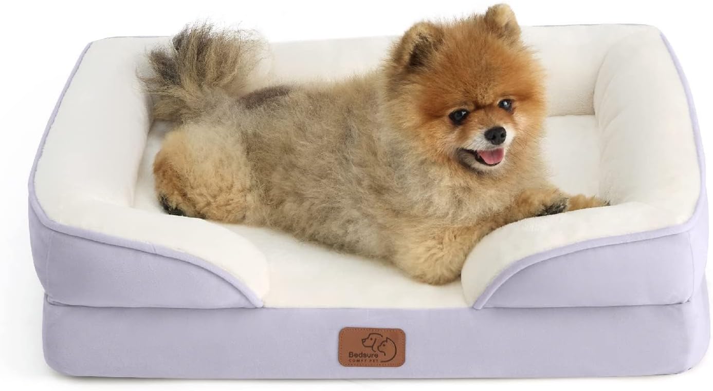 Bedsure Orthopedic Dog Beds Large Sized Dog with Removable Washable Cover