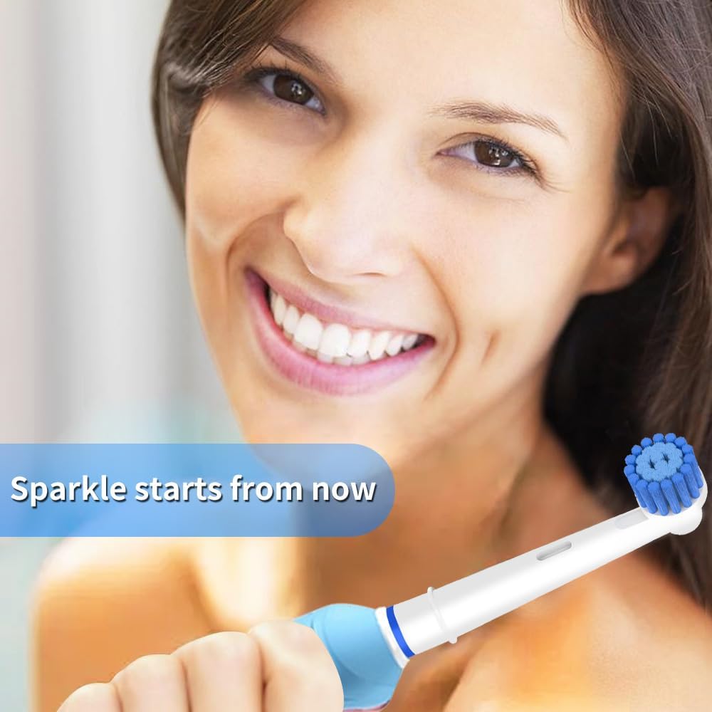 Sensitive Gum Care Brush Heads Compatible with Oral-B Electric Toothbrush