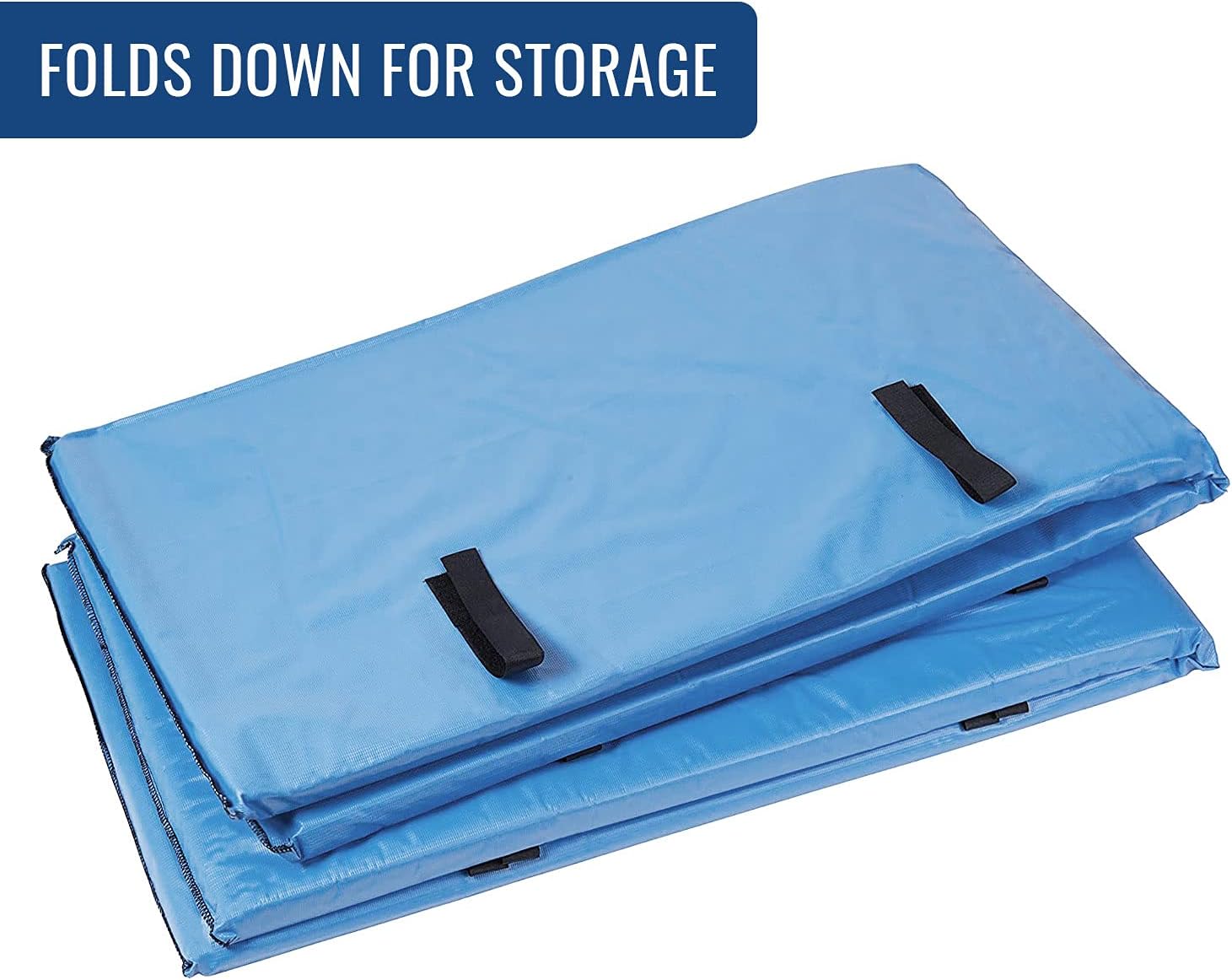 DMI Bed Rail Cover, Bed Rail Padding and Bed Bumper Pad for Elderly, Disabled or Handicapped, Rails Not included, Padded Cover Only, Blue
