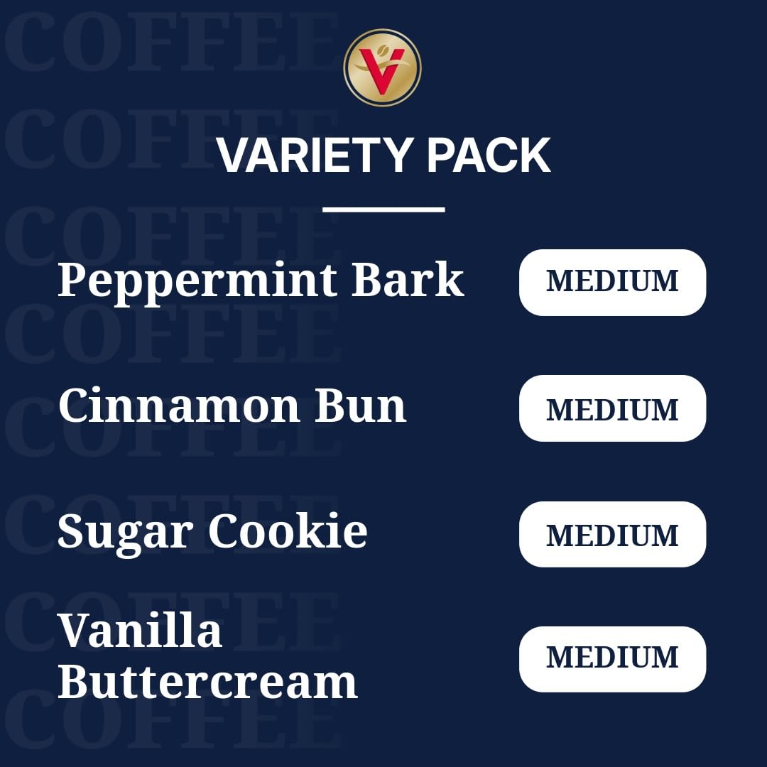 Flavored & Unflavored Coffee Variety Pack for K-Cup® Keurig 2.0® Brewers, 96 Count Victor Allen’s Coffee® Single Serve Coffee Pods