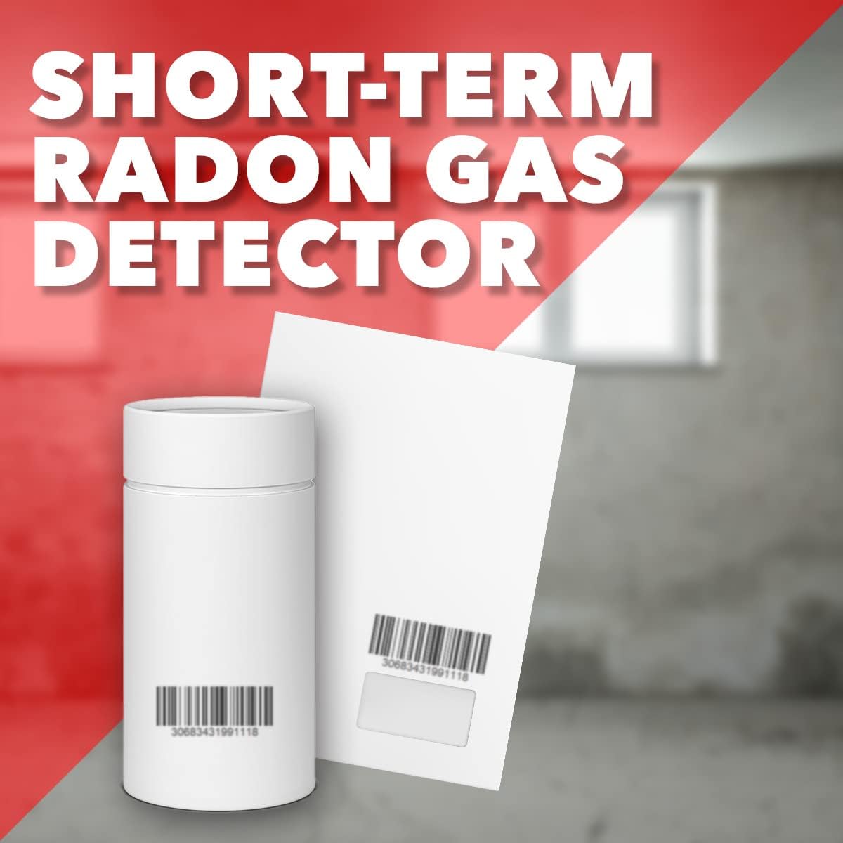 LABPRO Short-Term Radon Test Kit for Home
