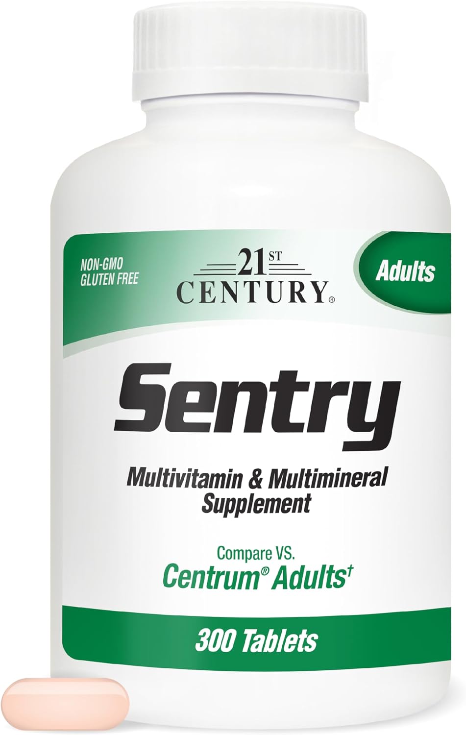 21st Century One Daily Women's 50+ Multivitamin Tablets, 100 Count | Complete Daily Multivitamin, Compare VS. One A Day® Women's 50+, Women Over 50 with Memory, Bone Strength, Everyday Wellness