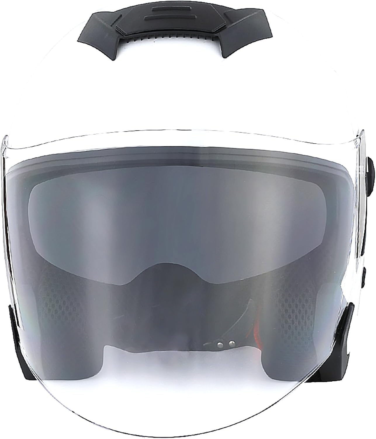1Storm Motorcycle Open Face Helmet Scooter Classical Knight Bike Dual Lens/Sun Visor: HJK526
