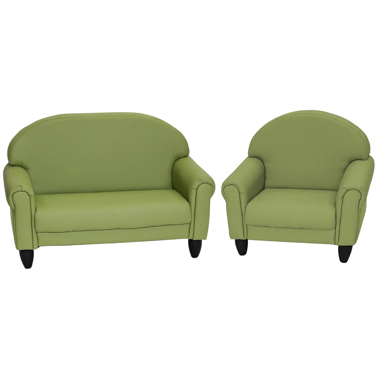 Children's Factory Upholstered Toddler Couch, Sofa, Deep Water