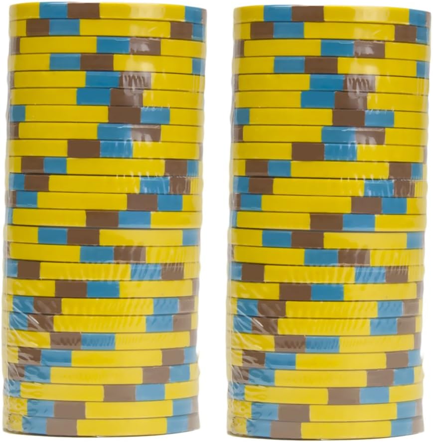 Claysmith Gaming Pack of 50 Poker Knights Poker Chips, Heavyweight 13.5-gram Clay Composite
