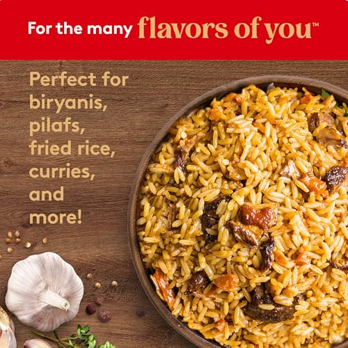 Royal Brown Basmati Rice - Authentic Long Grain Rice - 10 lb Bag | Perfect for Biryanis, Pilafs & Curries - Cook in Microwave or on Stove Top