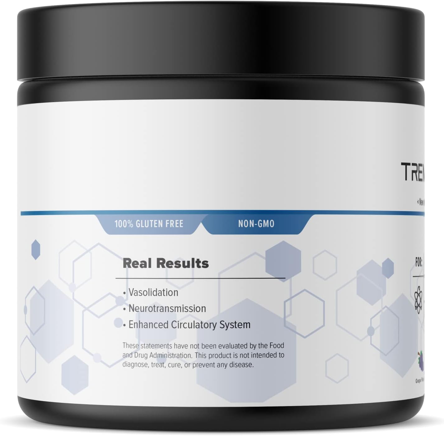 Real Science Nutrition Tremor Miracle - Essential Tremor Herbal Supplement Powder for Hands, Legs, Feet, Head Tremors (13.4 Oz, Grape Flavor) (3)