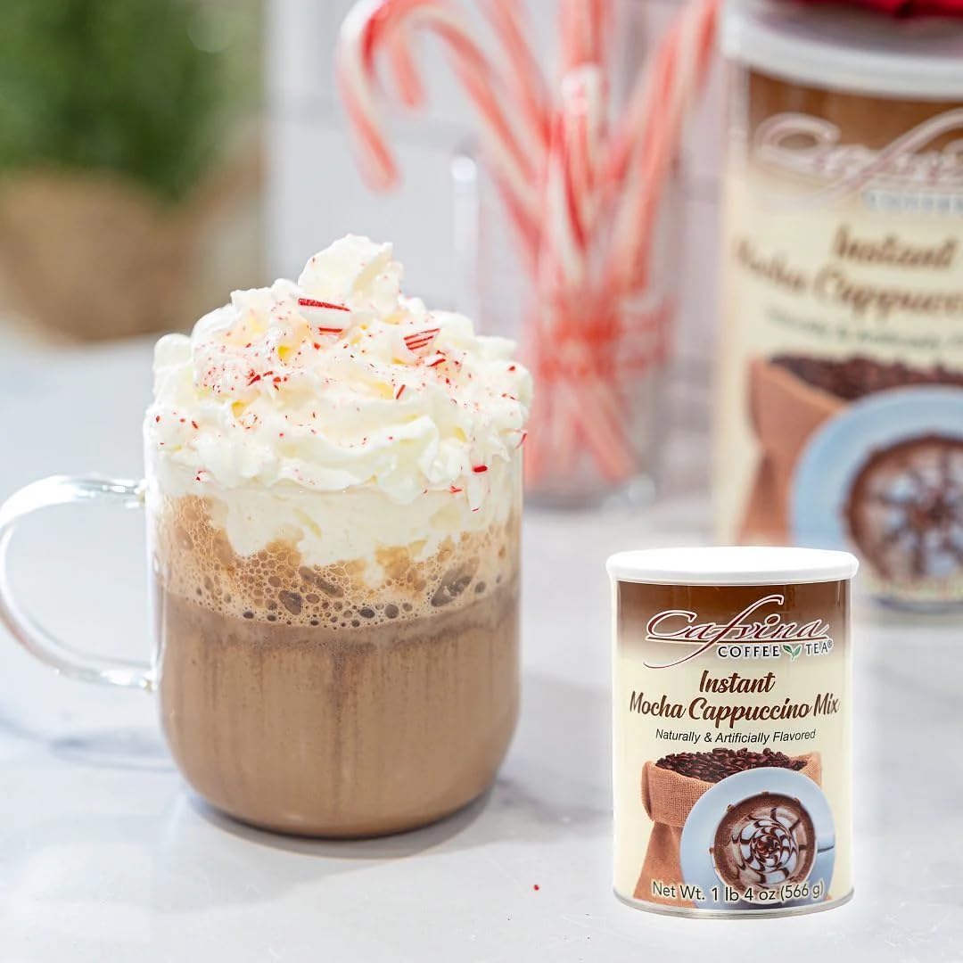 Instant Mocha Cappuccino Blend by Cafvina Coffee & Tea