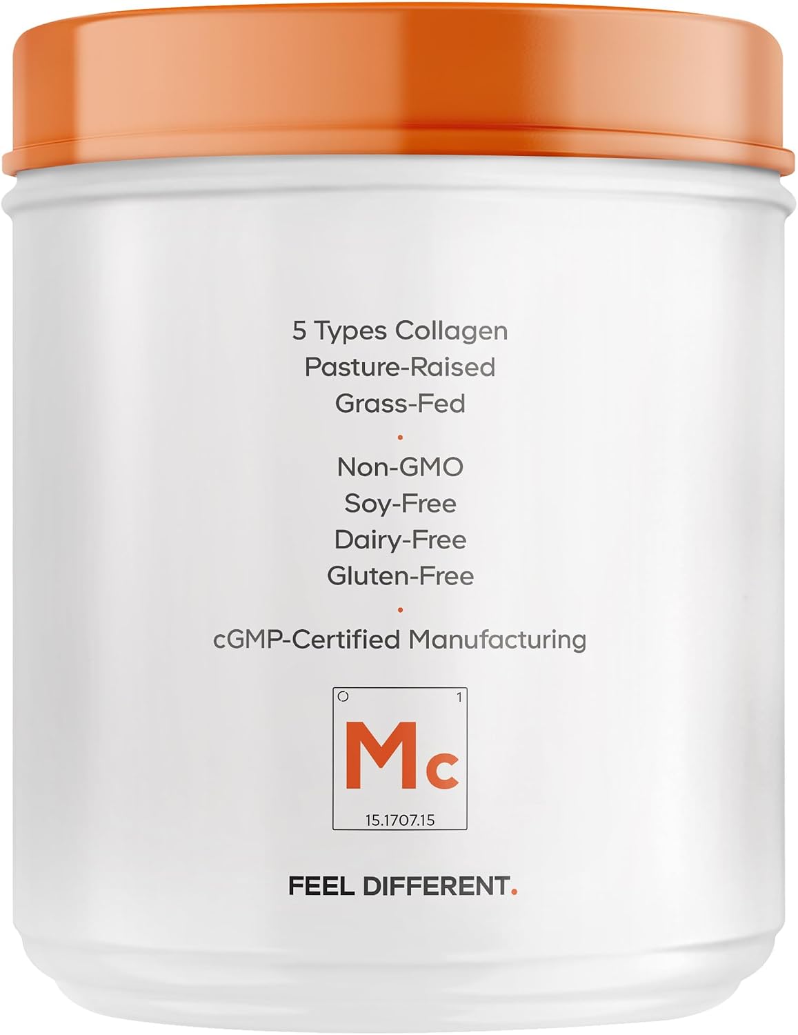 Codeage Multi Collagen Protein Powder Peptides, 5 Types, Unflavored, 20 Oz | NSF Certified - Five collagen types (I, II, III, V