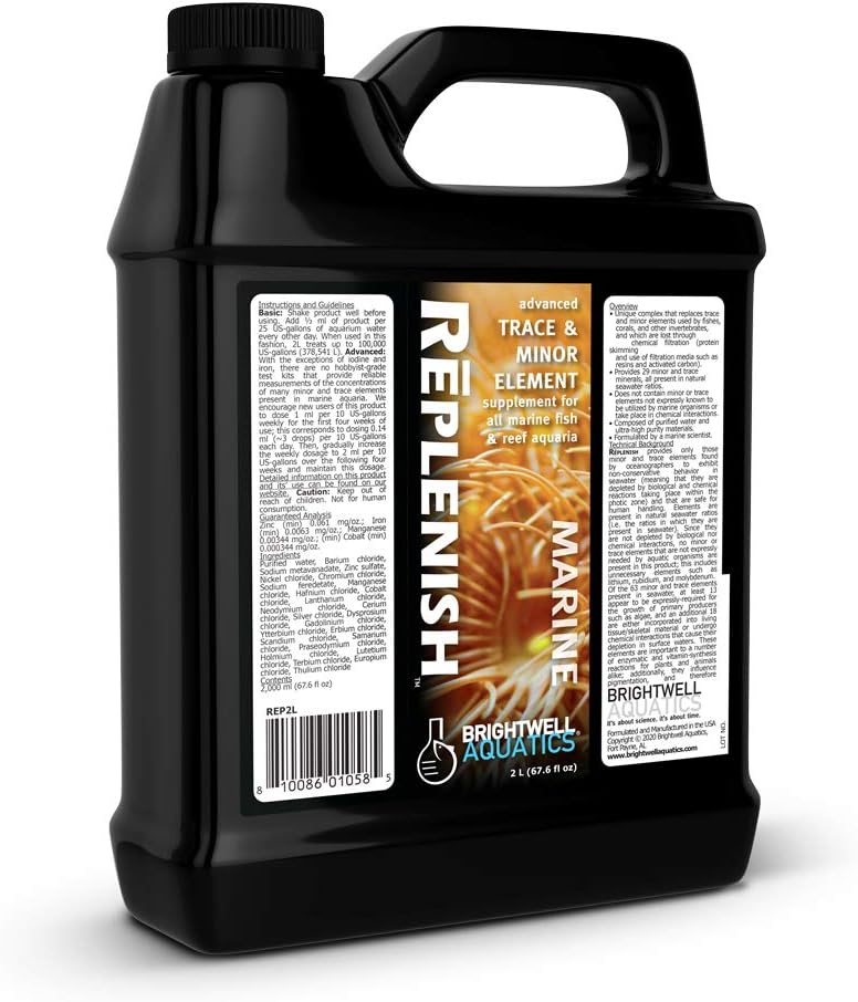 Brightwell Aquatics Replenish Trace Elements for Reef Aquariums 20L