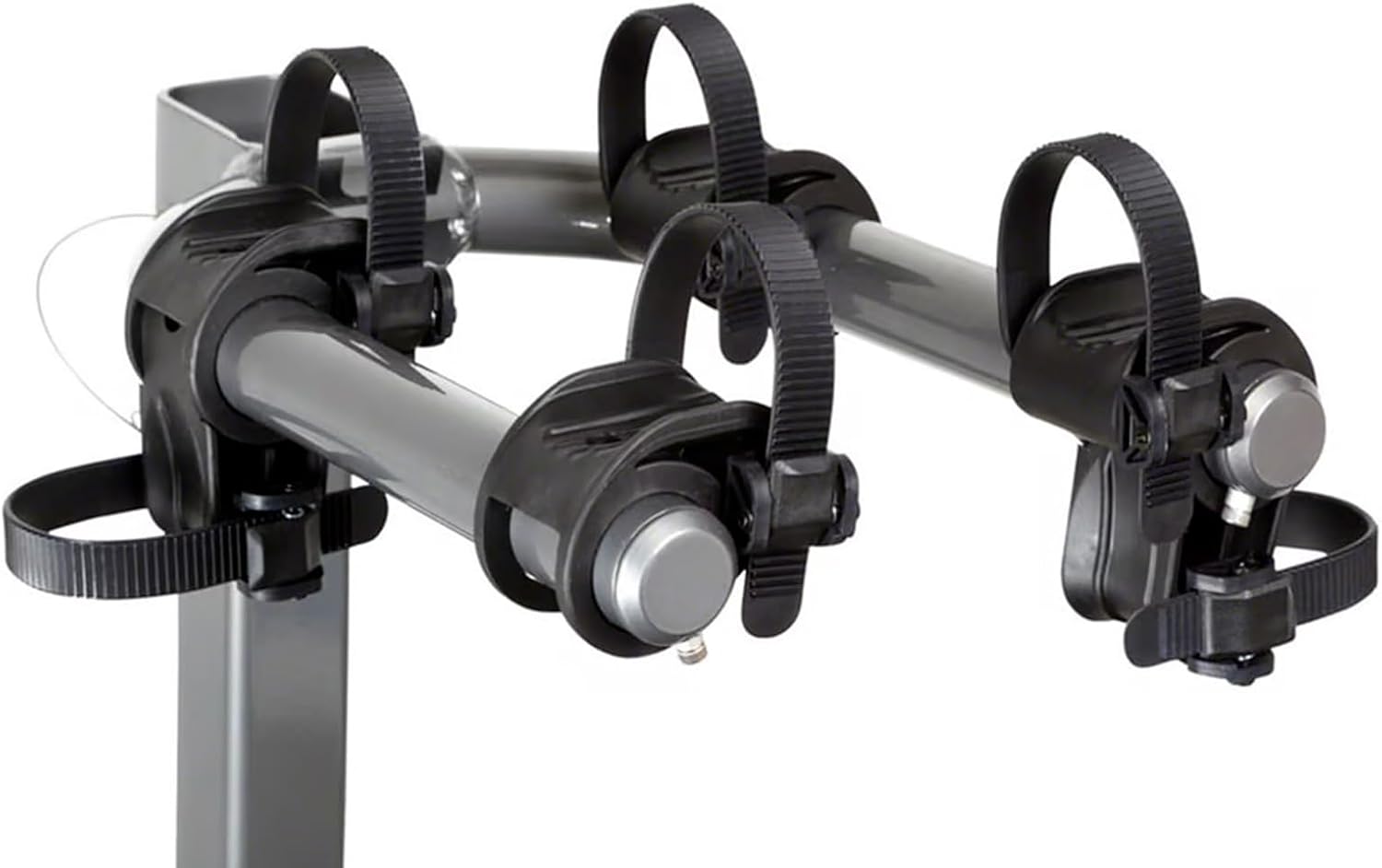 Kuat Beta Hitch-Mounted Bike Rack, 2 Bike Capacity | Hanging-Style Durable Lightweight Aluminum Powder Coated Tilting-Down Gray Bicycle Car Truck Transportation Hauling Rack
