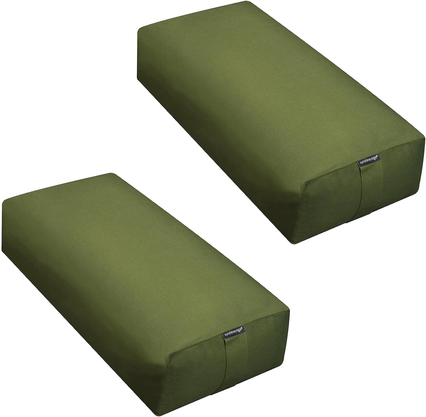 Firm Large Yoga Bolster, 24x12x6in