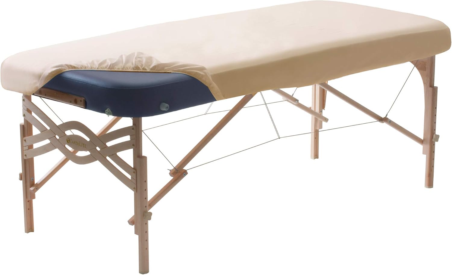EARTHLITE Premium Microfiber Massage Sheet Set - Silky, Wrinkle Resistant, Quick Drying, 3piece Set (Fitted, Top, Face Pillow Cover)