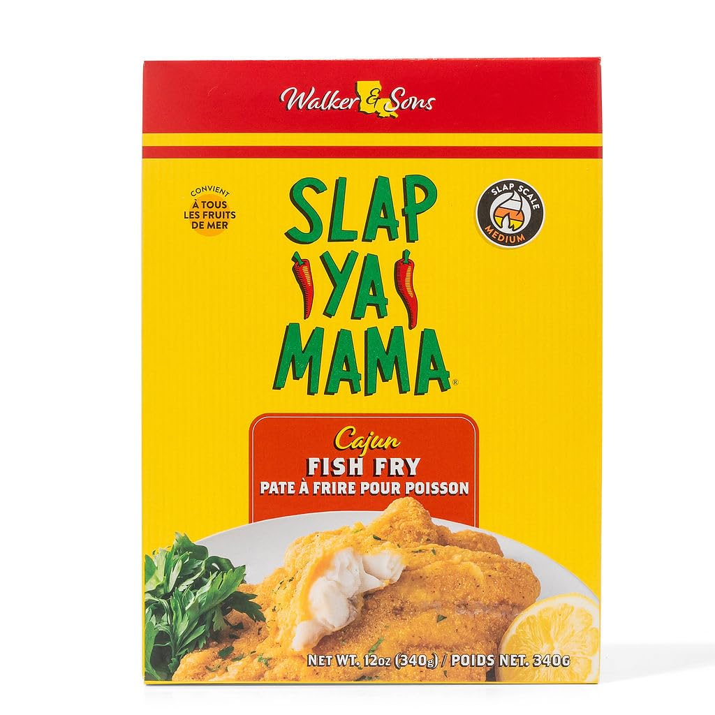 Slap Ya Mama Seasoning Fish Fry Cajun, 12 oz