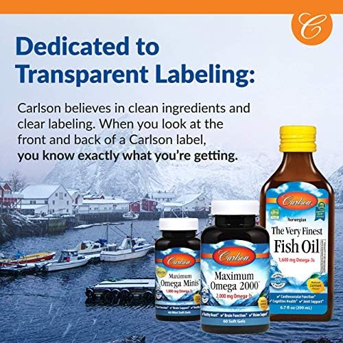 Carlson MCT & Omega-3, Keto-Friendly, Coconut Oil, 120 + 30 Softgels | Medium Chain Triglycerides, Caprylic & Capric Acids, EPA and DHA