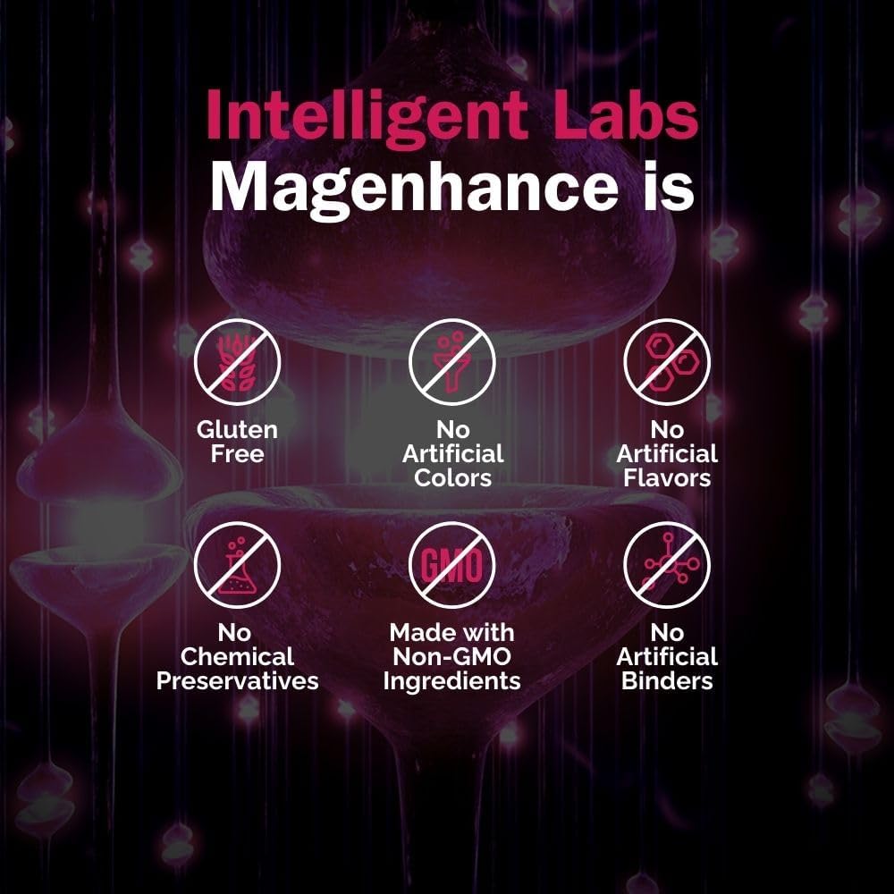 MagEnhance Magnesium Complex, Magtein® L-Threonate, Glycinate for Sleep | Magtein® L-Threonate, Glycinate & Taurate for Sleep, Brain Health