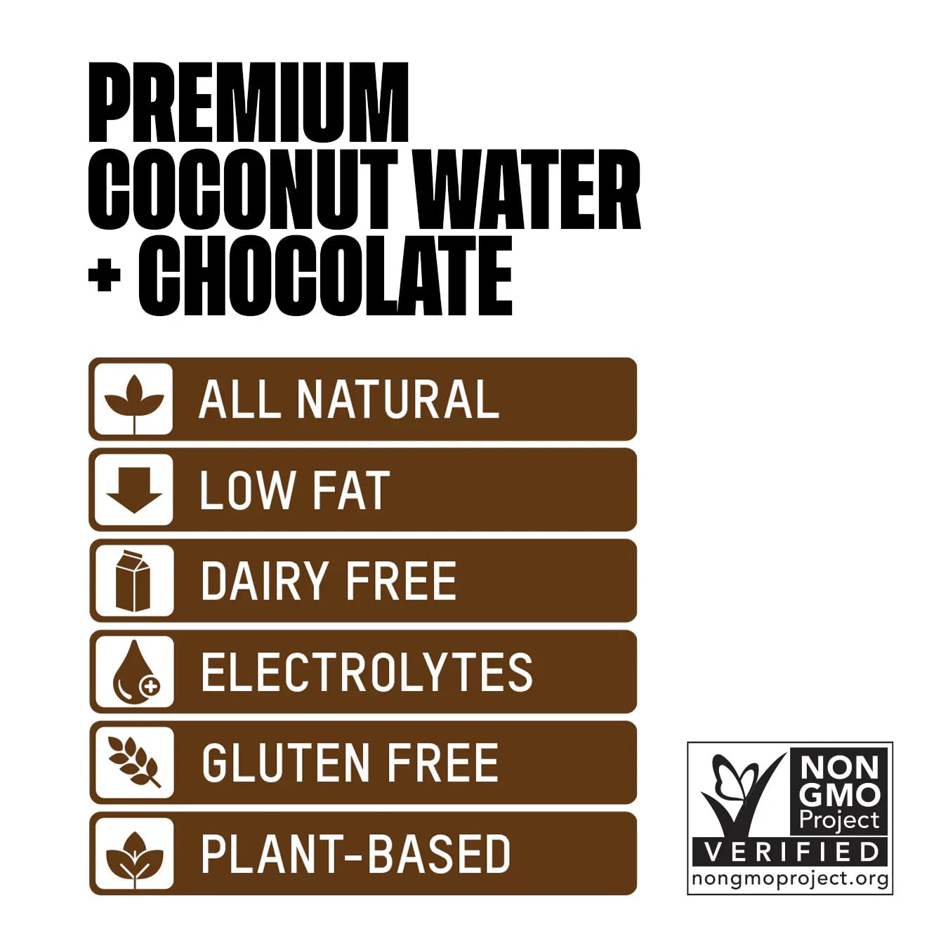 Once Upon a Coconut Premium Coconut Water - Low Calorie All-Natural Drink with Electrolytes - Non-GMO - Gluten-Free - 10.8 Fl Oz (Pack of 12)