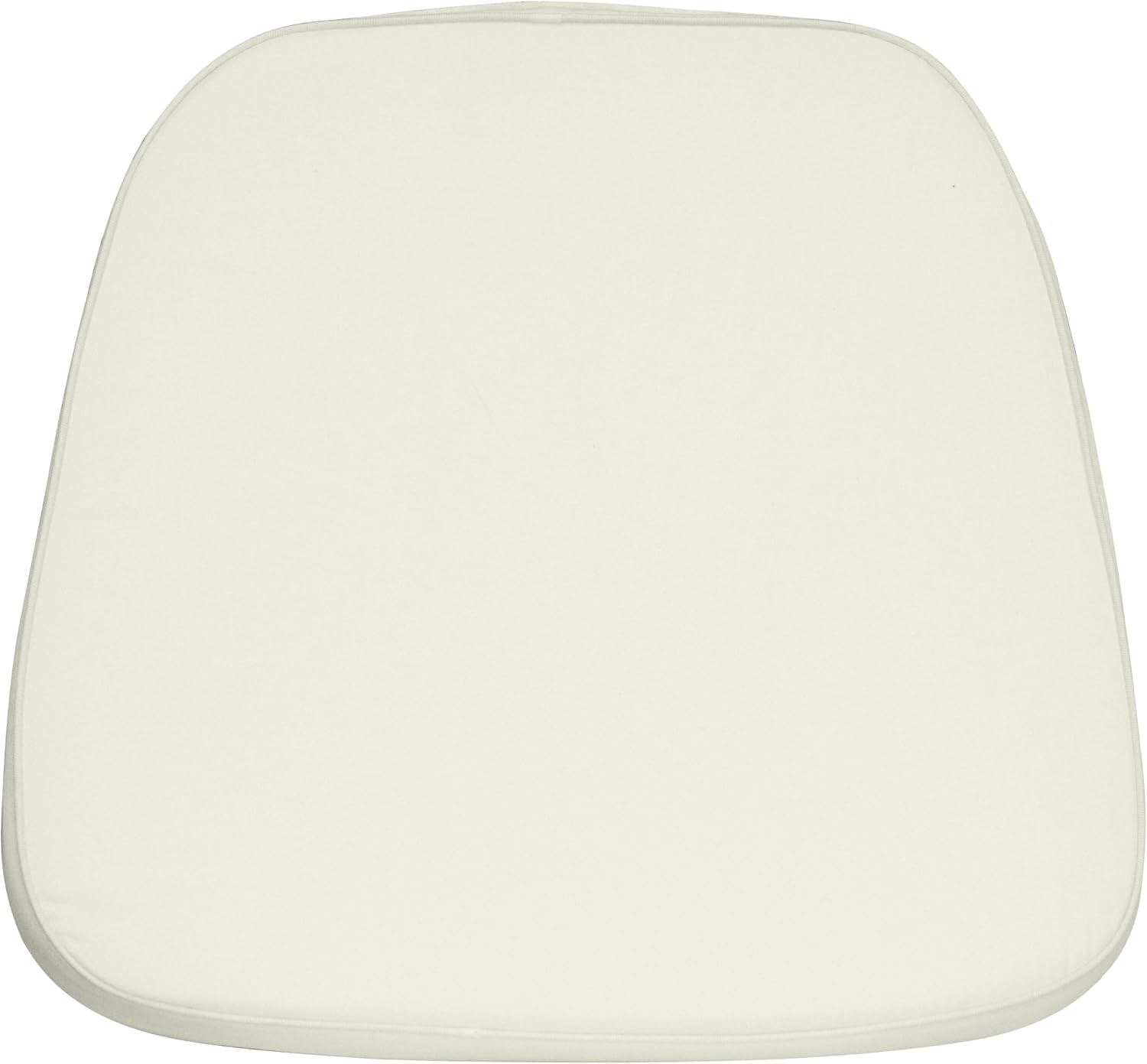 Flash Furniture Soft Black Fabric Chiavari Chair Cushion | Soft Fabric, Hook and Loop Fastener, Replacement Cushion