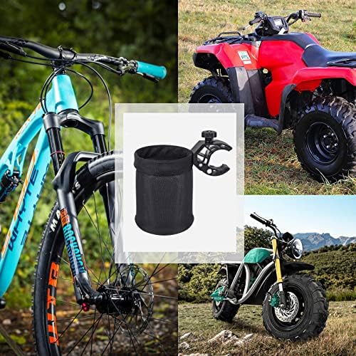 UNIGT Motorcycle ATV Cup Holder with 0.6"-1.75" Alligator Clamp, 32oz