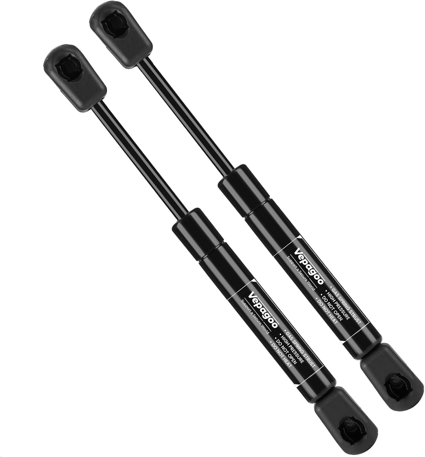 Vepagoo ML99-45 10 inch 45 lb Gas Struts for Truck Tool Box Lid, 2Pcs