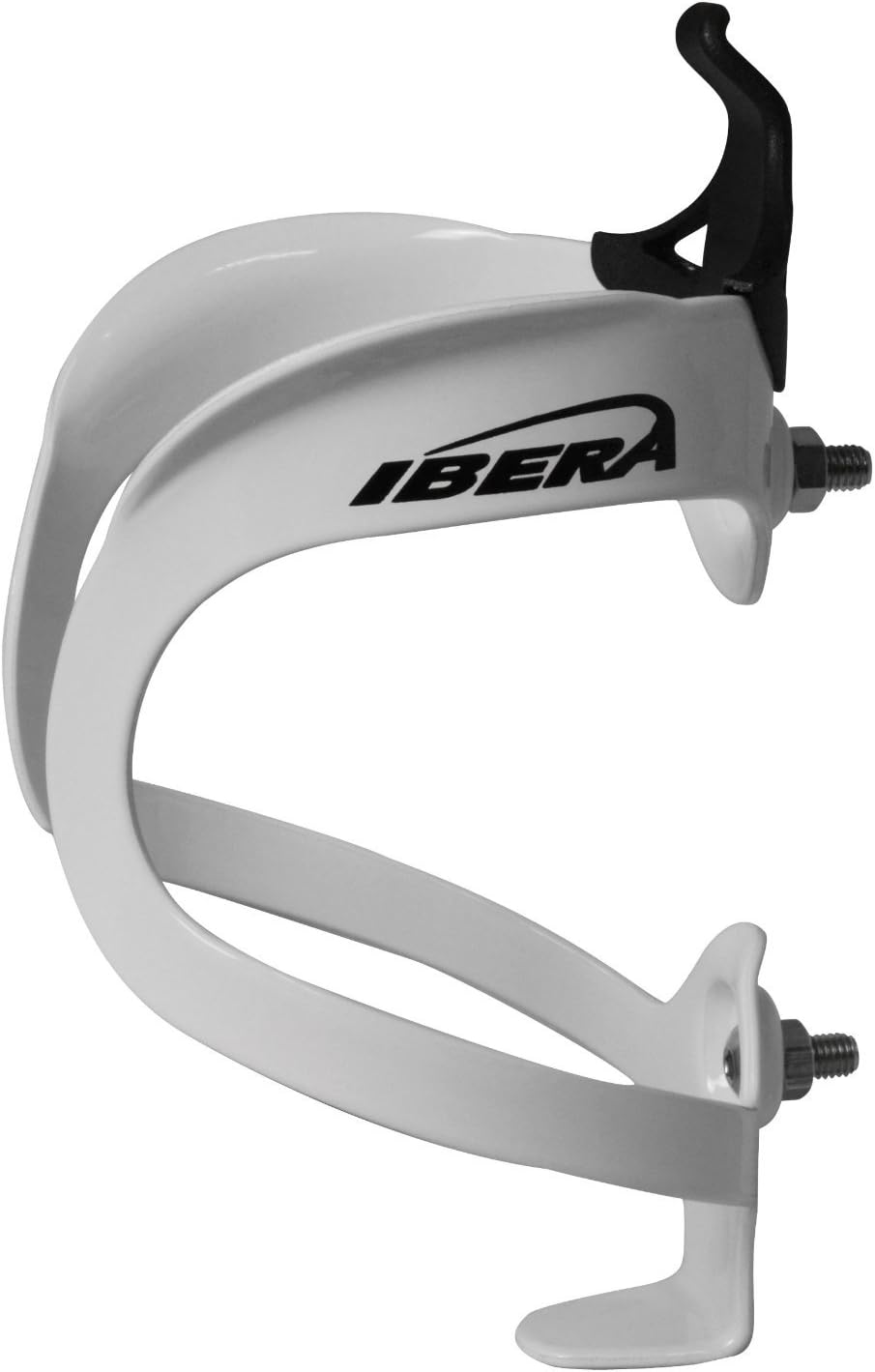 Ibera Bike Water Bottle Holder, Quick Access Water Bottle Holders for Bike with Firm Grip, Lightweight Aluminum Cage, Fits Standard & Oversized Bottles, Stylish Easy Mount Bikes Bottle Holder