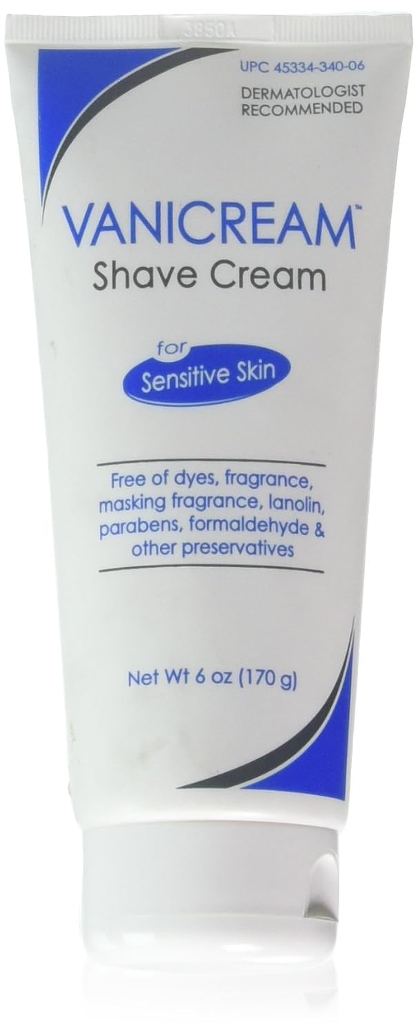 Vanicream Vanicream Shave Cream For Sensitive Skin, 6 Oz (3 pack)