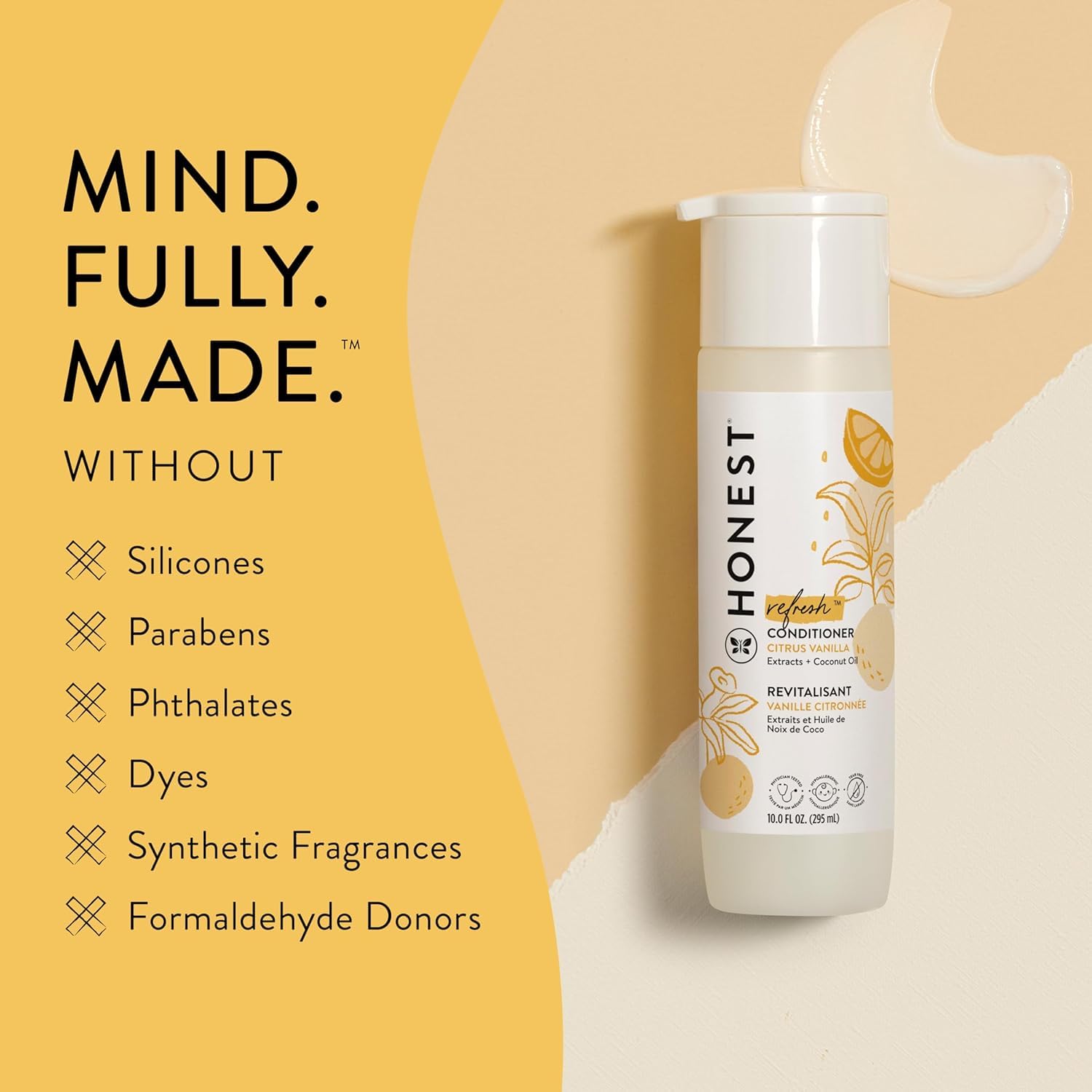 The Honest Company Shampoo, Body Wash, Conditioner, Lavender Calm, 20 fl oz