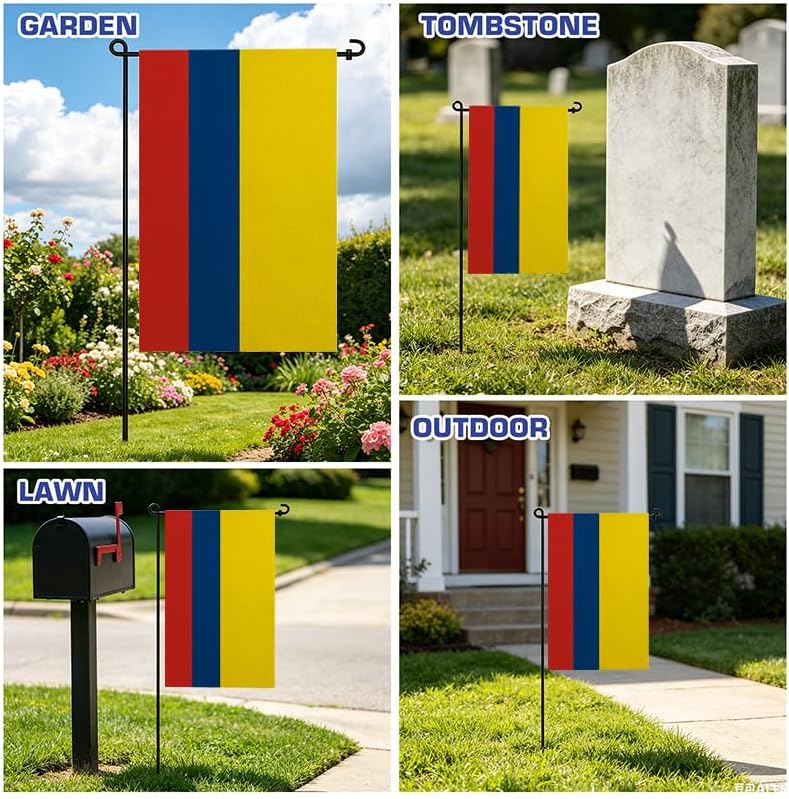 Nicaragua Nicaraguans Garden Flags 12x18 Inch Double Sided Burlap Patriotic Country Yard Flag Banners Outdoor Weather Resistant Farmhouse Porch Lawn Decoration