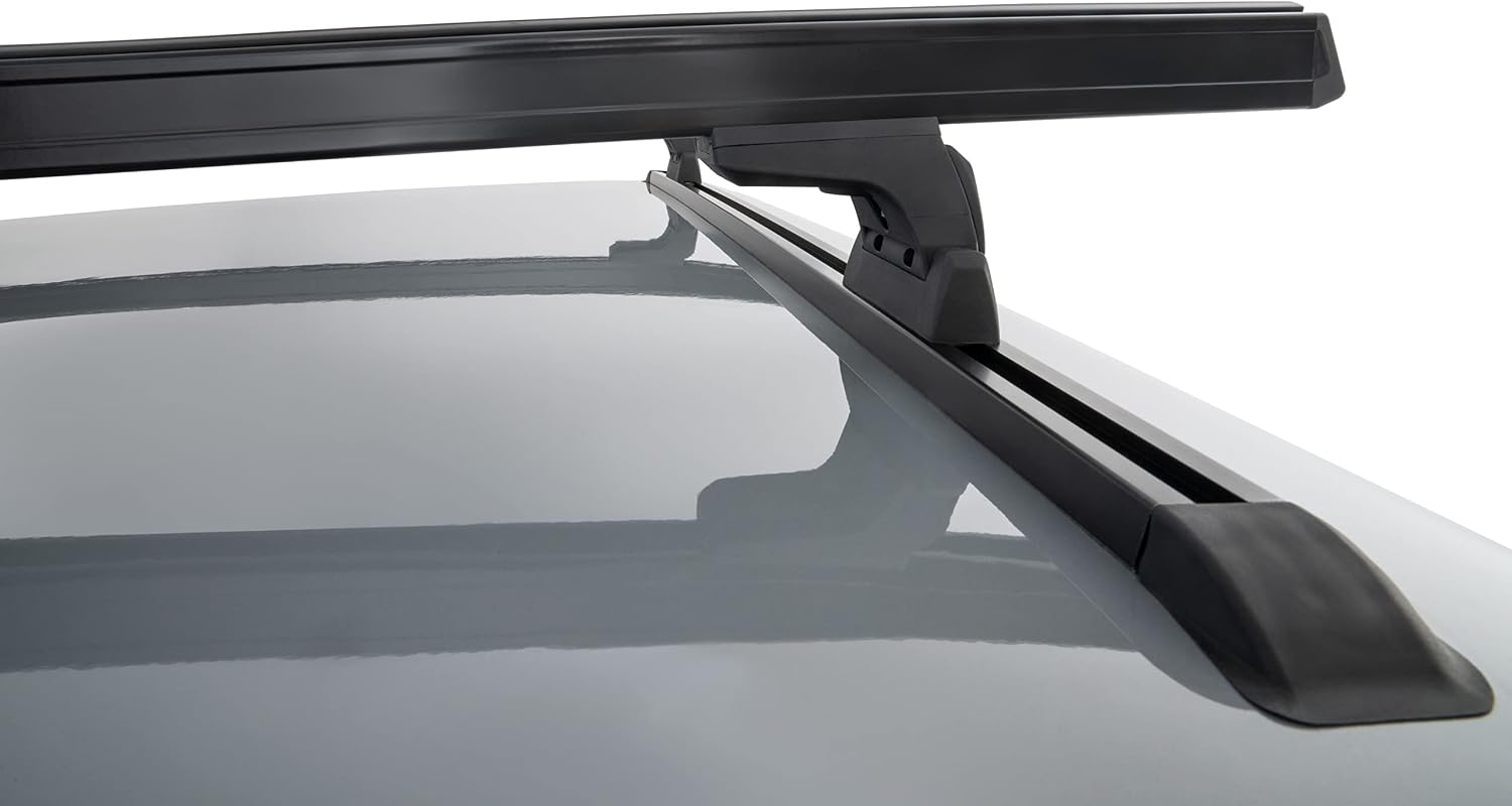 Rhino Rack Cap/Topper/Canopy Complete Roof Rack Kit with Quick Release Legs, Bars, Some Kits Included 65" Tracks