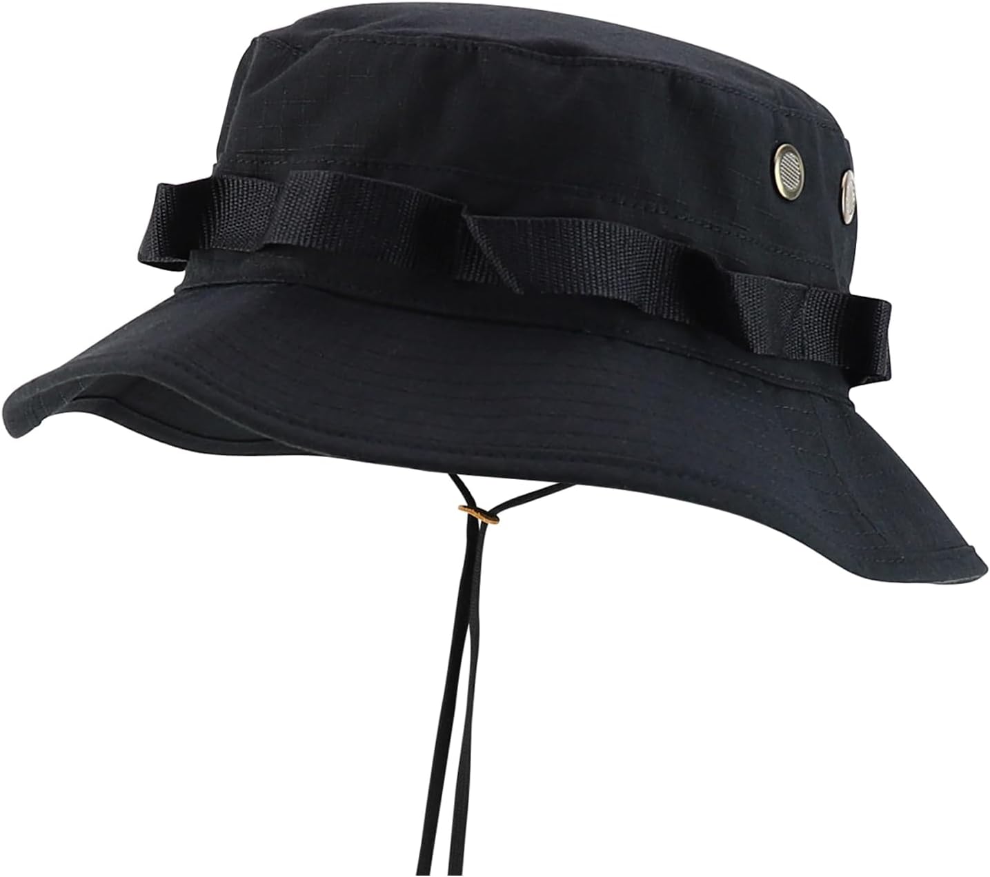 Armycrew Ripstop Tear Resistant Cotton Jungle Boonie Cap with Chin Strap