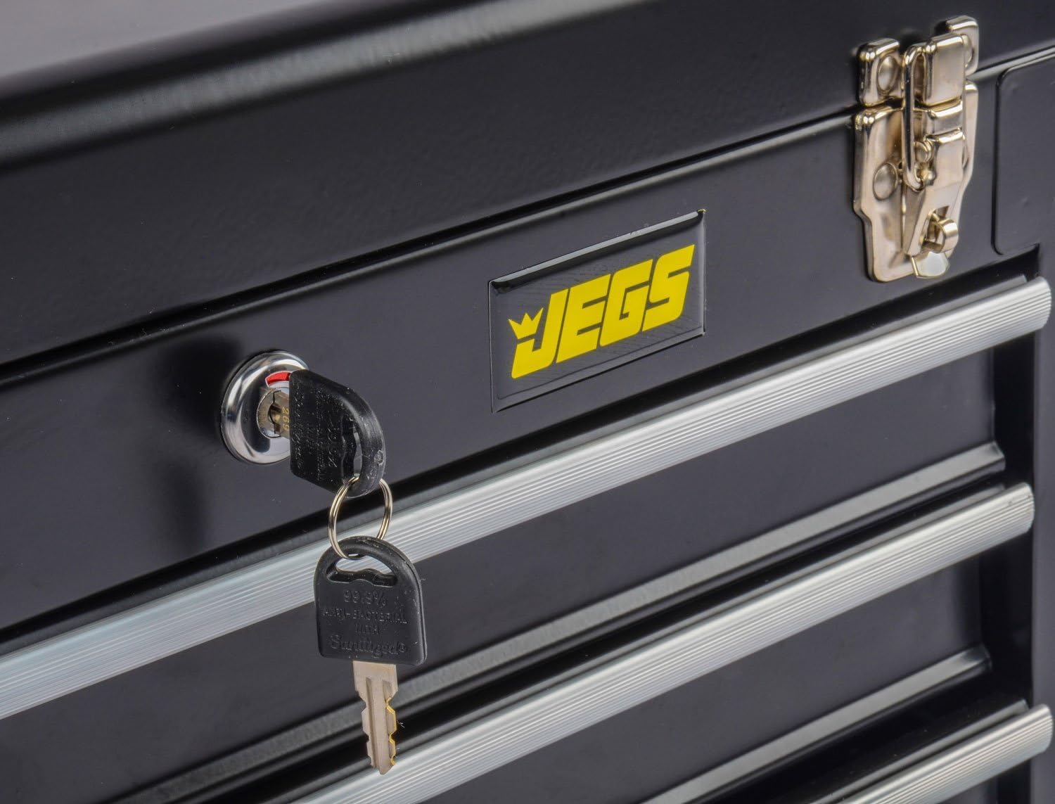 Portable 3 Drawer Tool Box | Portable 3 Drawer Tool Box for supporting automotive installation, service, or repair; aluminum and steel construction