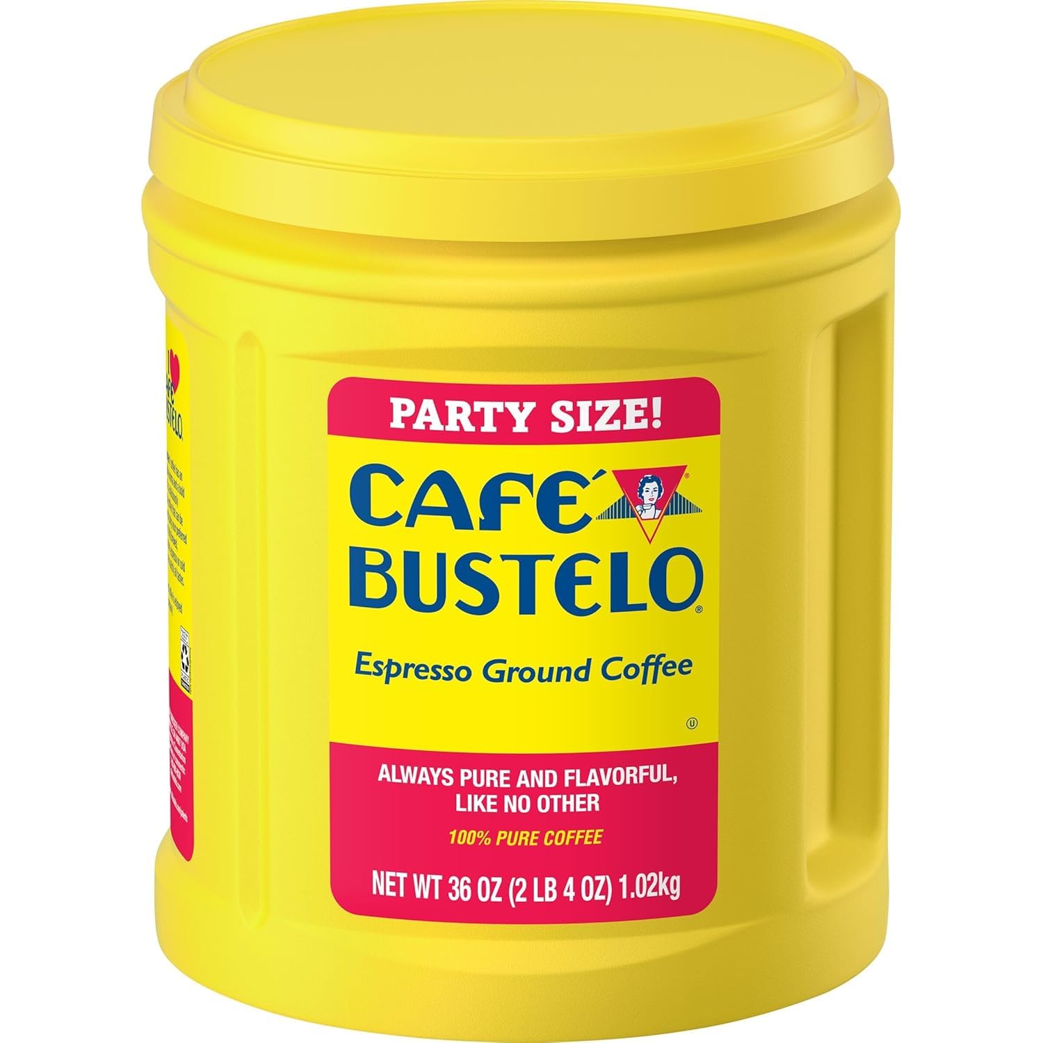 Café Bustelo, Espresso Style Dark Roast Ground Coffee, 10 oz. Can | Packaging May Vary
