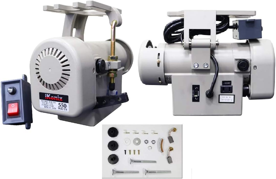 Juki Heavy Material Industrial Straight Stitch Sewing Machine, Table & Servo Motor Assembly Required.