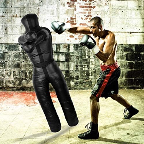 Aoneky 6FT Unfilled Grappling Dummy for Adults, Heavy Duty MMA BJJ Wrestling Training Dummy