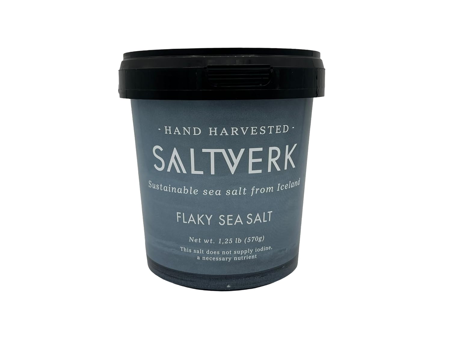 Saltverk Sea Salt - Seaweed 3.17 Oz | Gourmet, Icelandic, Hand Harvested and Sustainably Made
