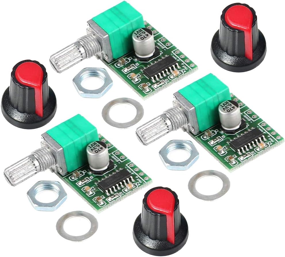 Gebildet 2pcs PWM Low Voltage Motor Speed Controller DC 1.8V 3V 5V 6V 12V 2A 1803BK 1803B Adjustable Driver Switch with Speed Control Knob