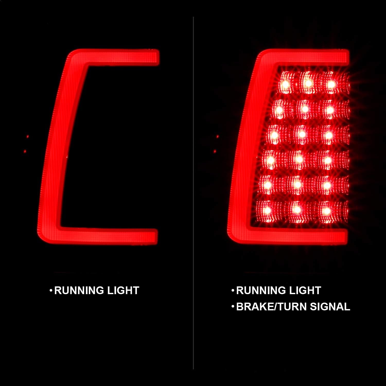 ANZO USA 311333 Taillamps Fits Chevrolet Silverado 1500