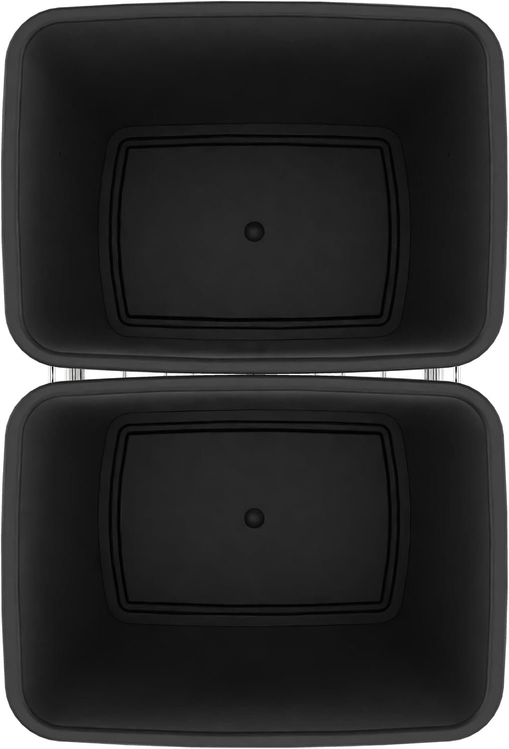 Rev-A-Shelf Double Pullout Garbage Trash Cans for Kitchen Cabinets, 35 Qt