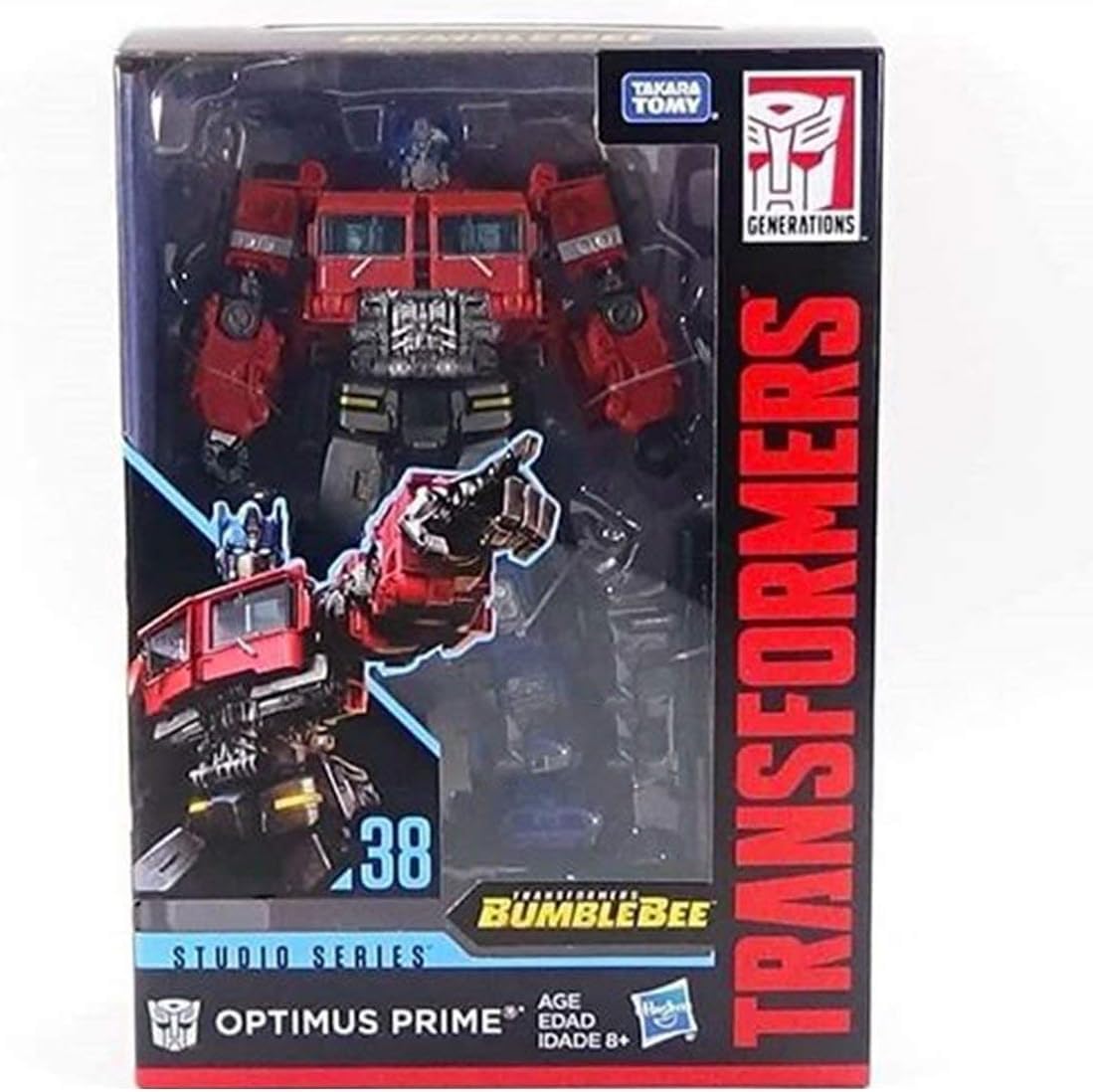 Transformers Toys Studio Series 38 Voyager Class Bumblebee Movie Optimus Prime Action Figure - Ages 8 and Up