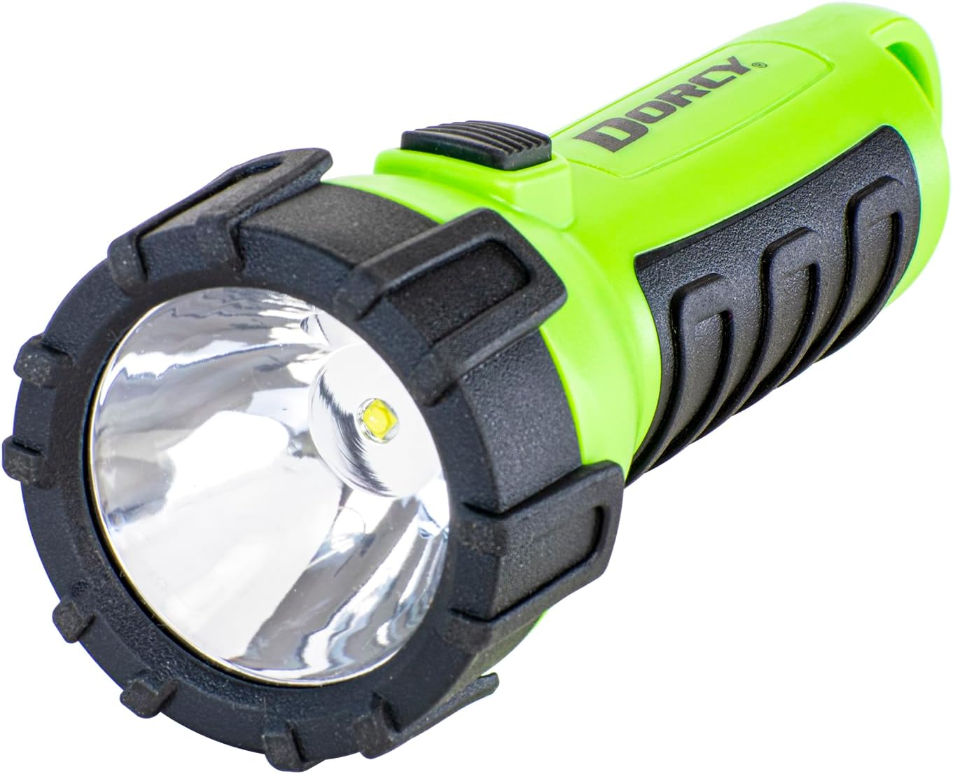 Dorcy 55 Lumen Floating Water Resistant LED Flashlight with Carabineer Clip, Purple (41-2508)