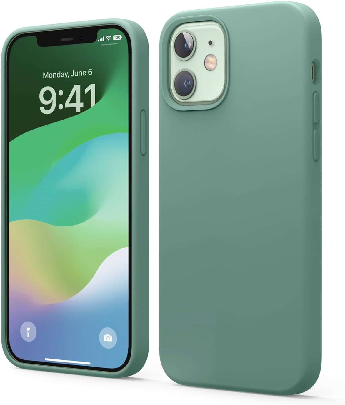elago Premium Liquid Silicone Case for iPhone 12 Mini Lavender