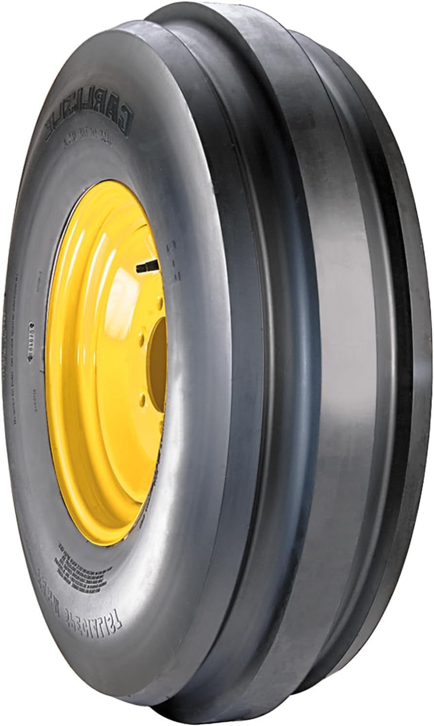 Carlisle Farm Specialist F-2 7.50-16 D | Tractor All Season Traction 99B Rated 8 Ply Bias Construction Black Sidewall Tire