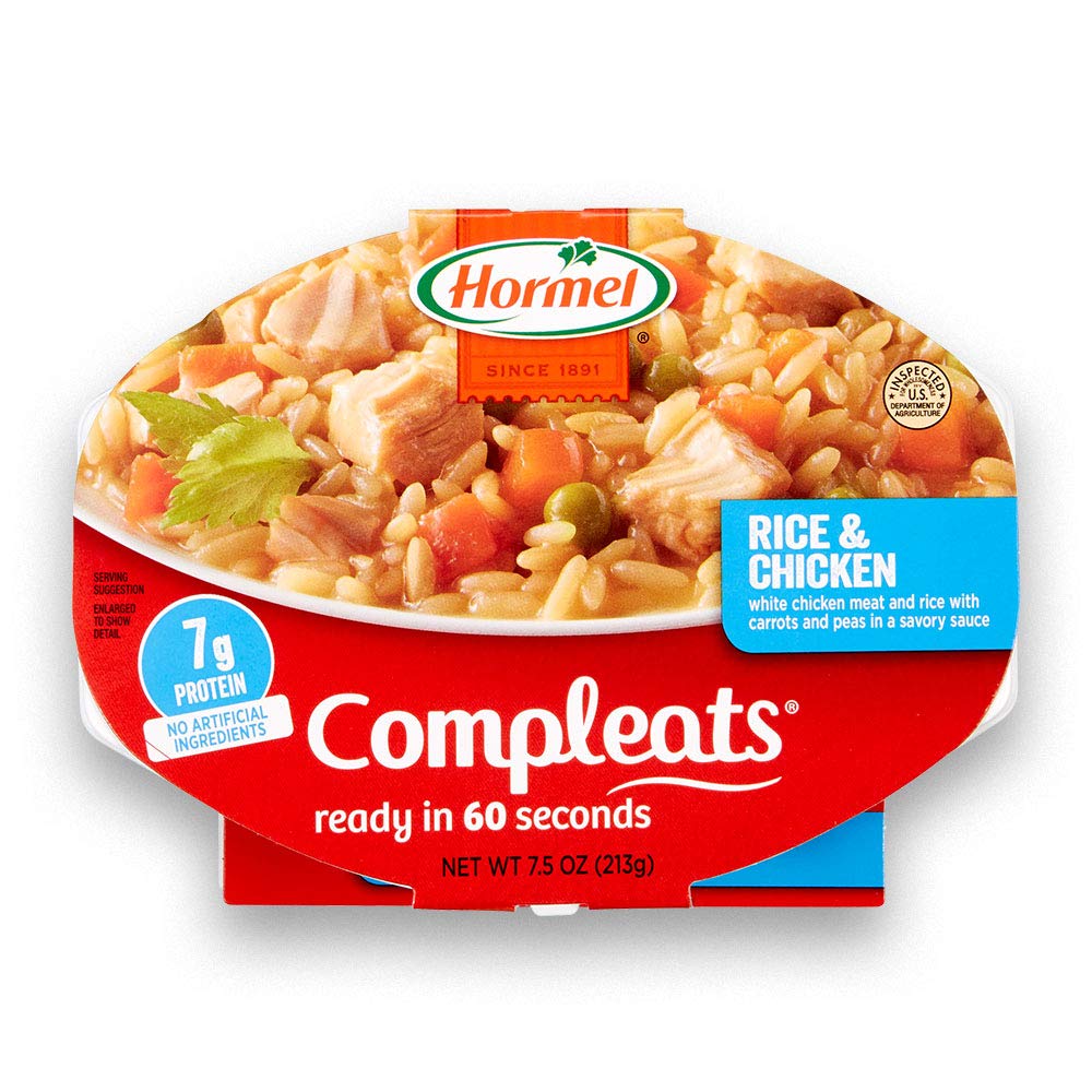 HORMEL COMPLEATS Chicken Alfredo Microwave Tray, 10 oz. (6 Pack)