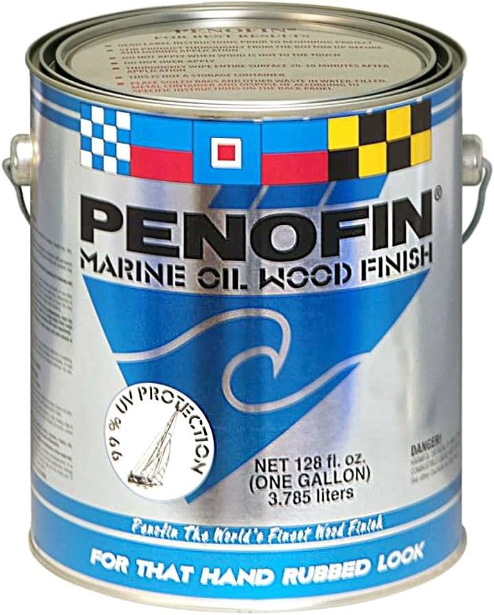 1 Gal Penofin F5EMAGA Natural Marine Marine Oil Wood Finish (550-VOC)