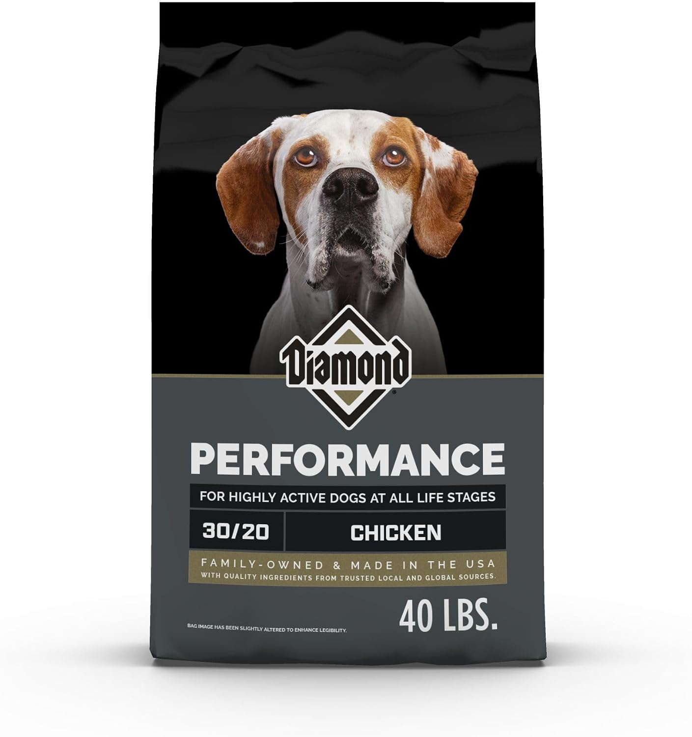 Diamond Maintenance Adult Dry Dog Food, Chicken Protein, 40lb | For Moderately Active Dogs | Omega Fatty Acids Help Support Healthy Skin & Shiny Coat | Guaranteed Probiotics