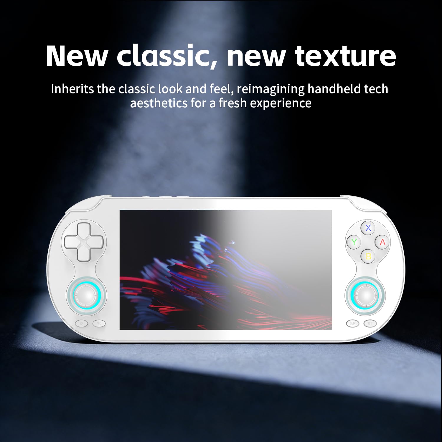 Aivuidbs RG VITA PRO Handheld Game Console RK3576 RGVITA PRO Dual OS Android 14 and Linux System 5.5" IPS INCELL touchscreen 5000mAh Supports WiFi Bluetooth HDMI NEW-RGVITA PRO-Black