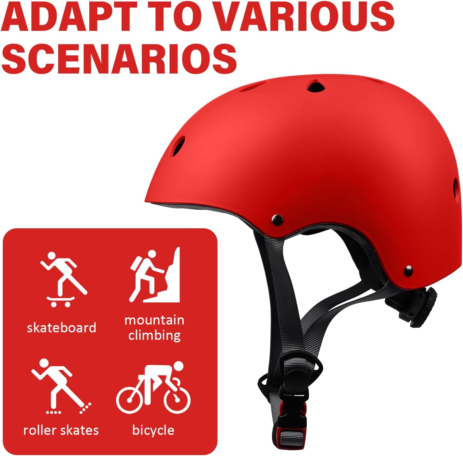 Kids Toddler Bike Helmet,2 Sizes for Youth Child Boys Girls