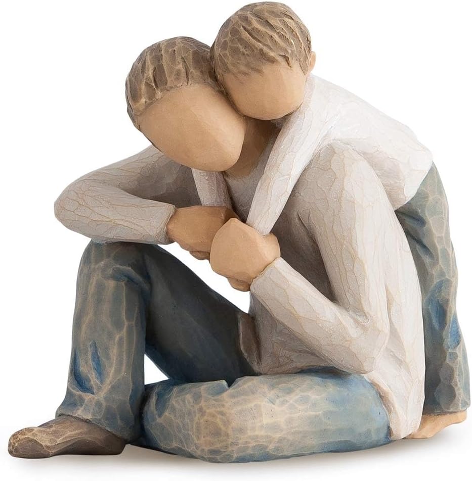 Willow Tree Close to me, Apart or Together, Always Close to me, Expresses Loving Relationships Between Mother and Daughter, Sisters or Friendships, Sculpted Hand-Painted Figure | Cast from a Susan Lordi Original Carving, Celebrates Extended Family Bonds,…