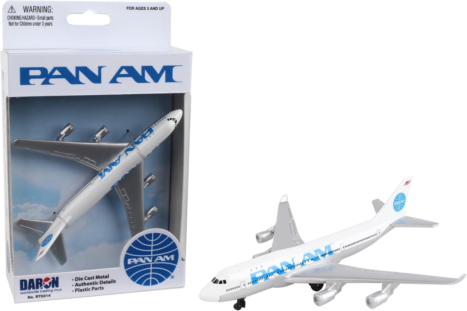 Daron Southwest Airlines Die-Cast Model Airplane Toy