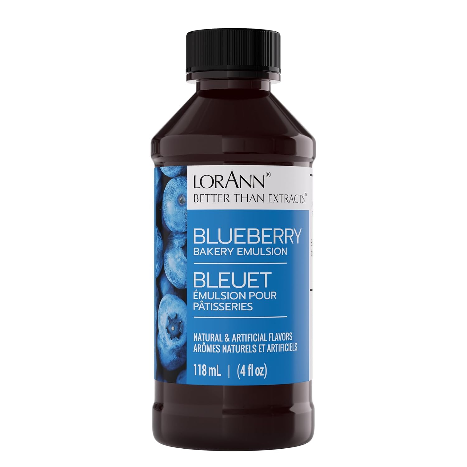 LorAnn Oils Peppermint Bakery Emulsion: True Essence, Ideal for Boosting Fruit Tones in Cakes, Cookies & Desserts, Gluten-Free, Keto-Friendly, Extract Substitute Essential for Your Kitchen, 16 Oz